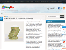 Tablet Screenshot of 9blogtips.com